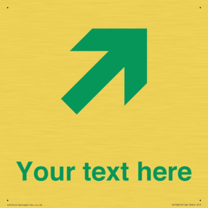 Custom Safe Condition inverse: Green Up right arrow